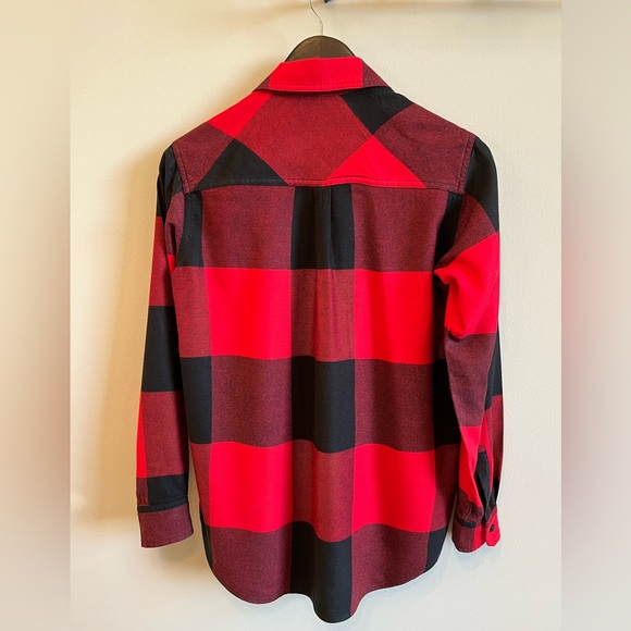 EUC Athleta Buffalo Plaid Flannel - Picture 3 of 3
